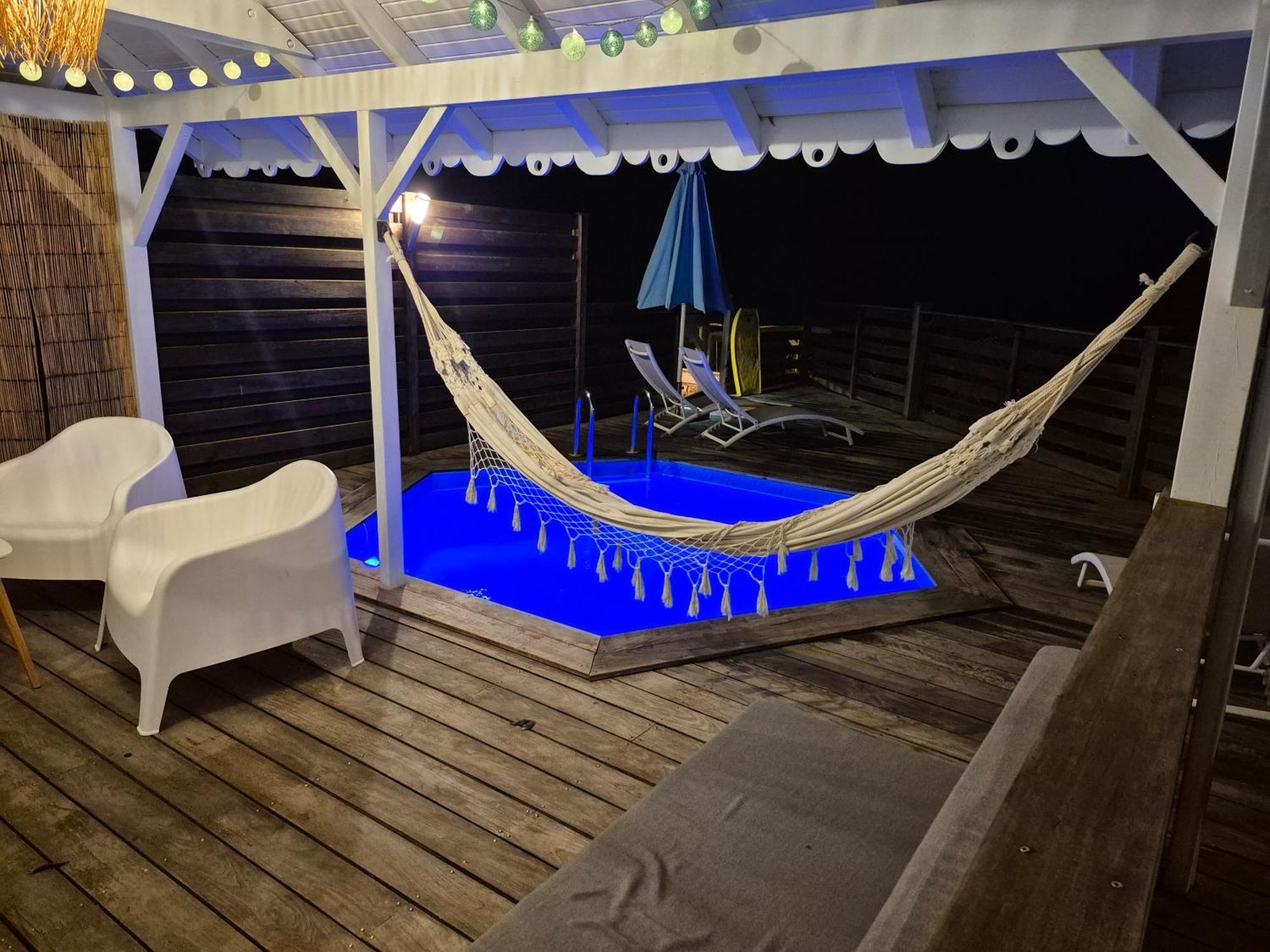 Villa Cannelle, Piscine, Vue Mer Deshaies Extérieur photo