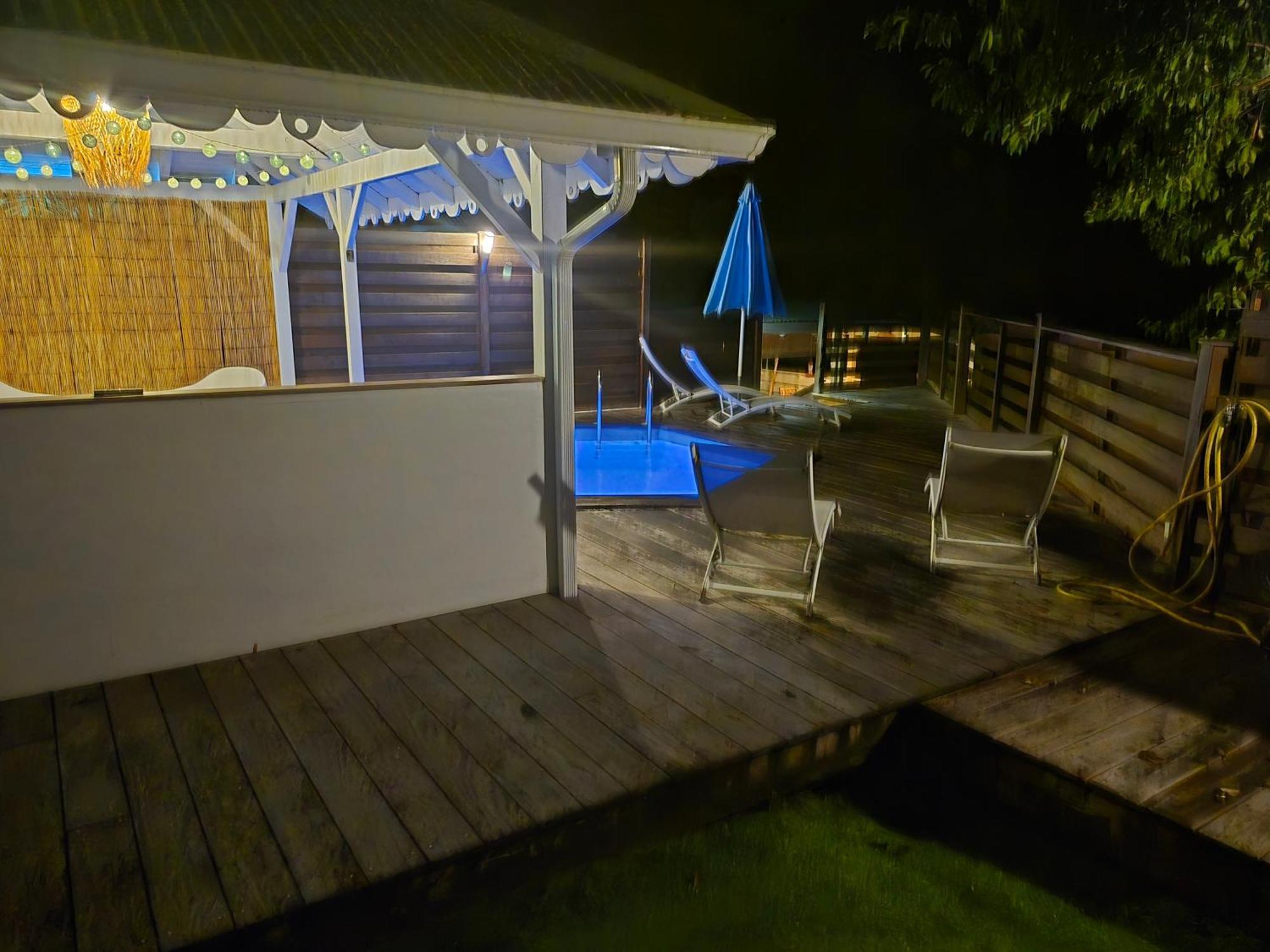 Villa Cannelle, Piscine, Vue Mer Deshaies Extérieur photo