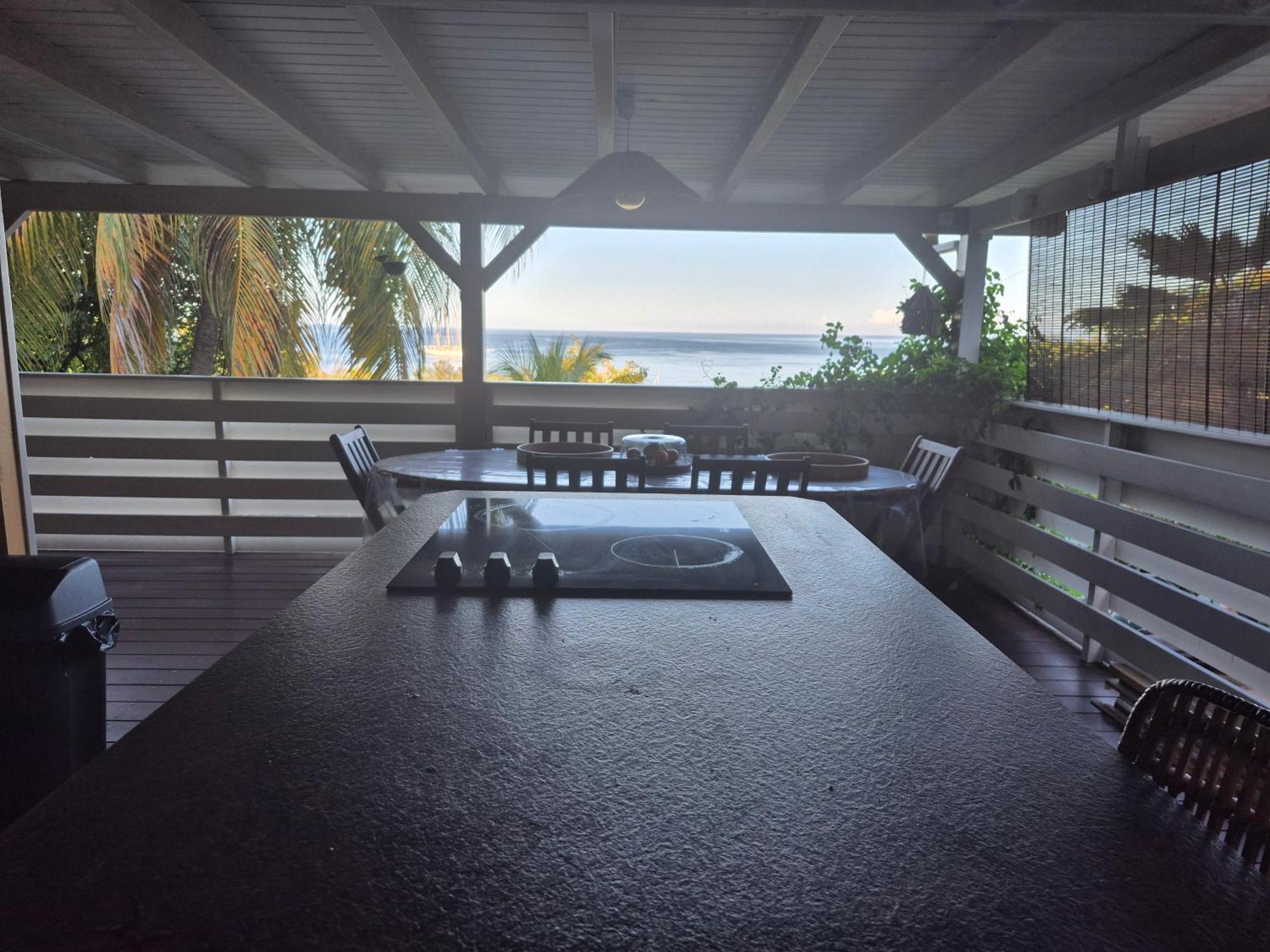 Villa Cannelle, Piscine, Vue Mer Deshaies Extérieur photo