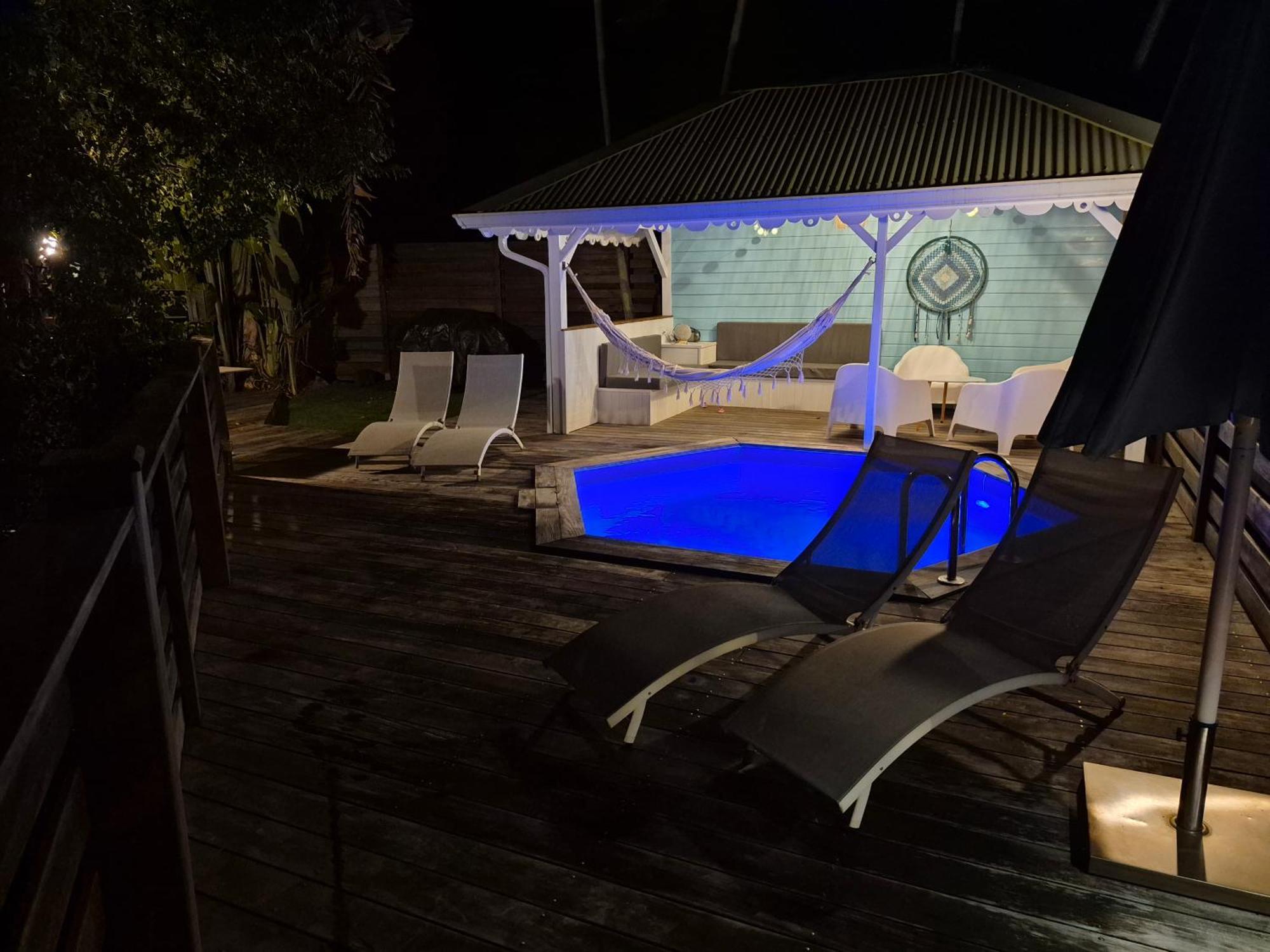 Villa Cannelle, Piscine, Vue Mer Deshaies Extérieur photo